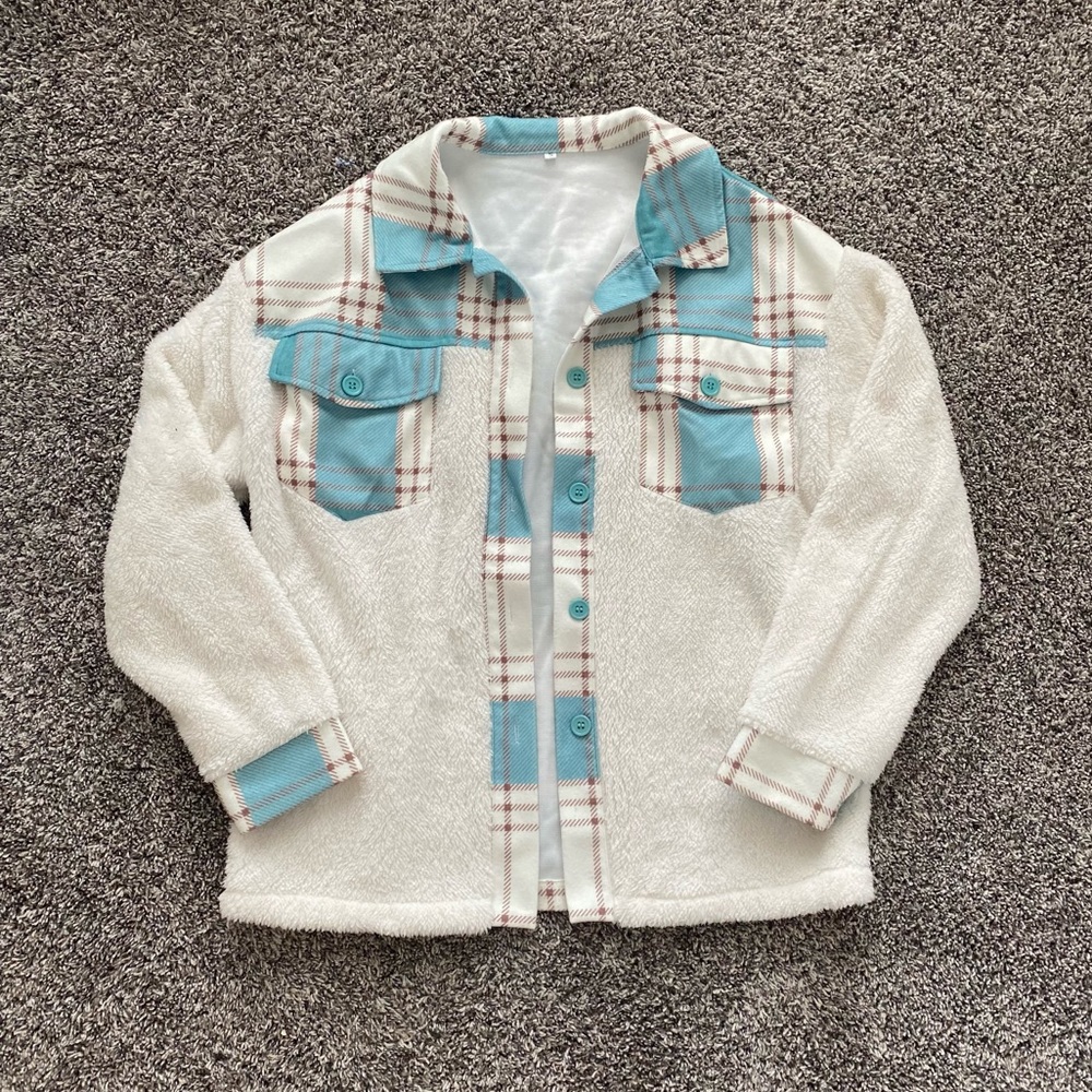 Teal Shacket